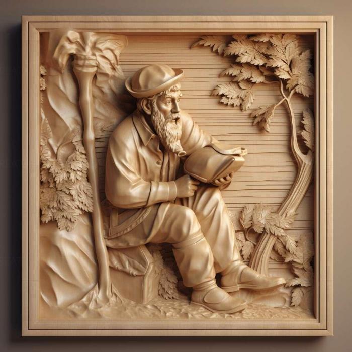 نموذج ثلاثي الأبعاد لآلة CNC 3D Art 